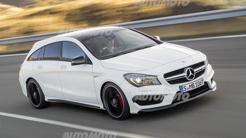 Mercedes CLA 45 AMG Shooting Brake: famiglia allargata