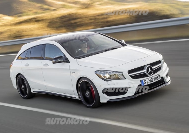 Mercedes CLA 45 AMG Shooting Brake: famiglia allargata