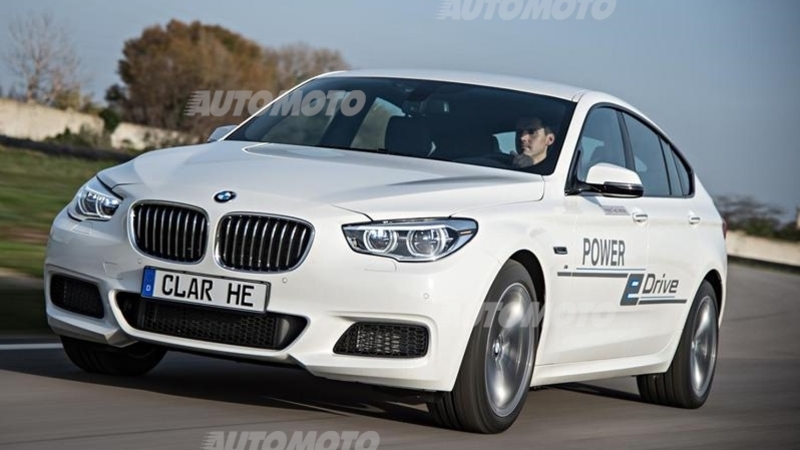 BMW Serie 5 GT concept: in arrivo il plug-in hybrid &quot;al contrario&quot;