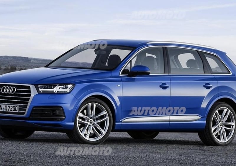 Nuova Audi Q7: perde 325 kg e guadagna una versione plug-in hybrid