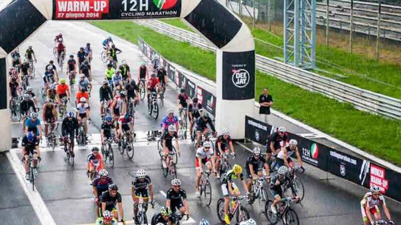 12H Cycling Marathon. Sul circuito di Monza gareggiano le bici