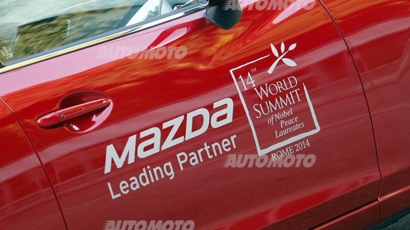 Mazda &egrave; di nuovo partner ufficiale del Summit dei Premi Nobel per la Pace