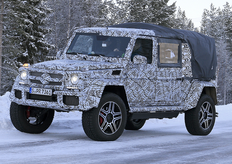 Mercedes G 500 4&times;4&sup2;: in arrivo una versione pick-up?