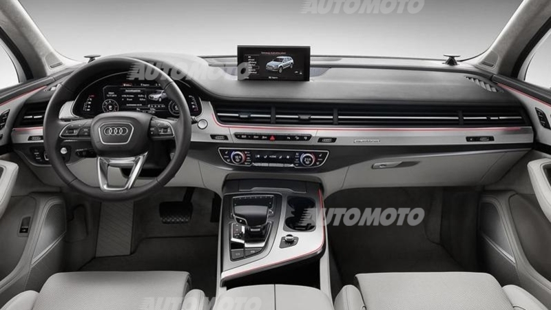 Nuova Audi Q7: l&#039;abitacolo &egrave; una sala da concerto. Ecco l&#039;Hi-Fi da 1.920 Watt