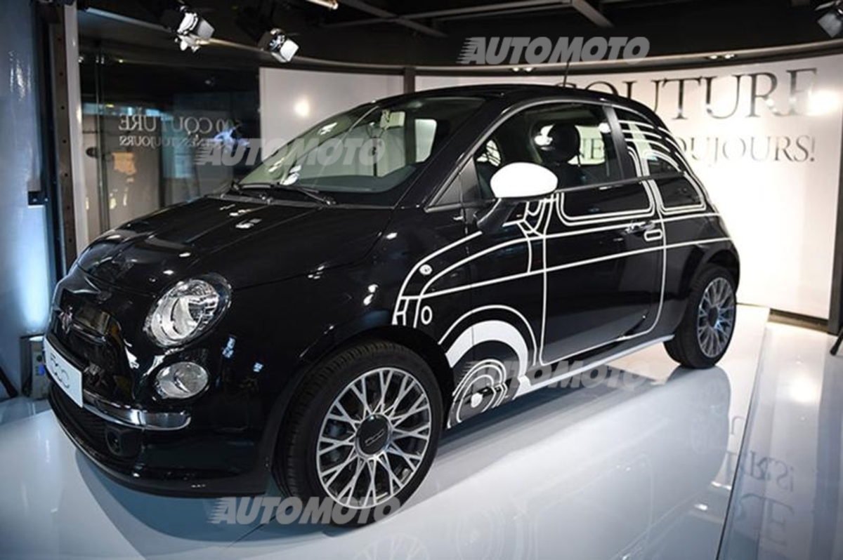 Fiat 500 Ron Arad Edition: vestito Prezzi e dettagli