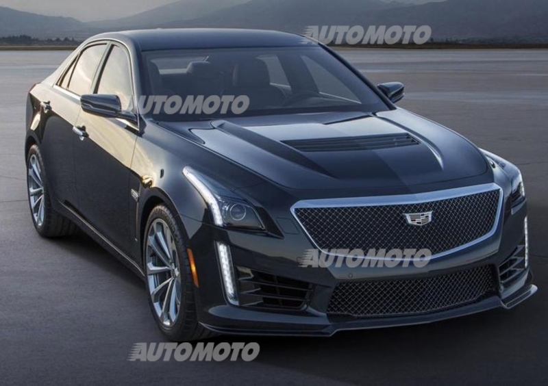 Nuova Cadillac CTS-V: la pi&ugrave; potente di sempre