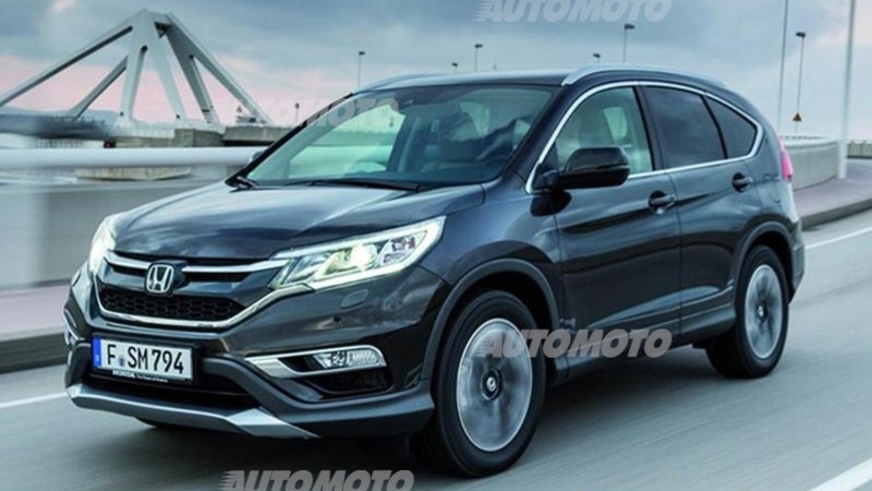 Honda CR-V restyling: tutte le immagini e i dettagli