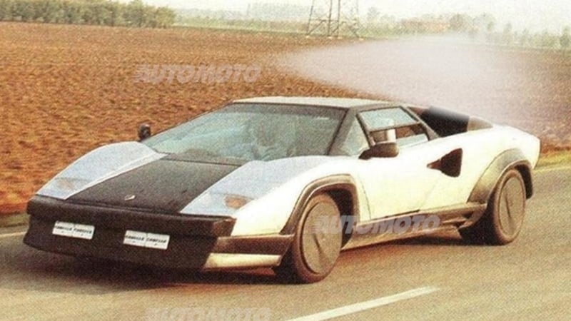 Lamborghini Countach Evoluzione: la superleggera sfortunata ideata da Pagani