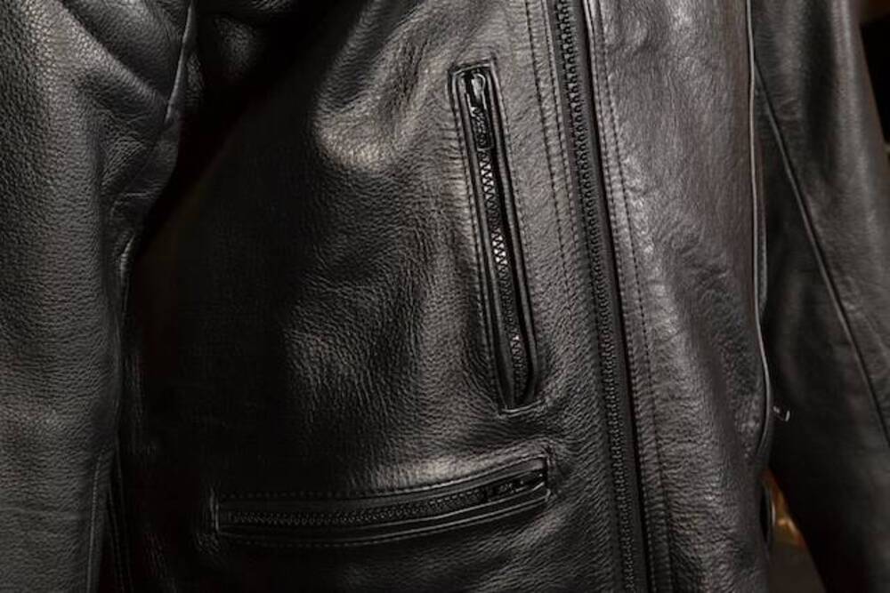 Giacca da moto Texas Leather USA (4)