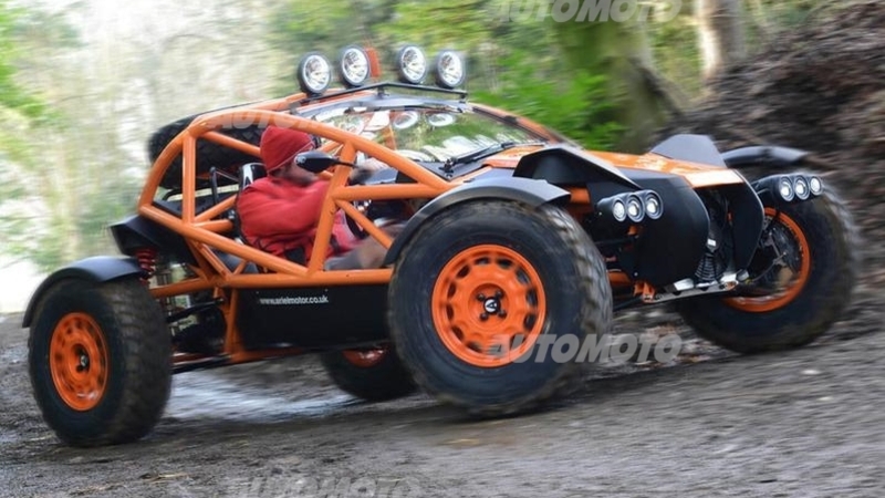 Ariel Nomad: tanto divertimento in off-road con la trazione posteriore