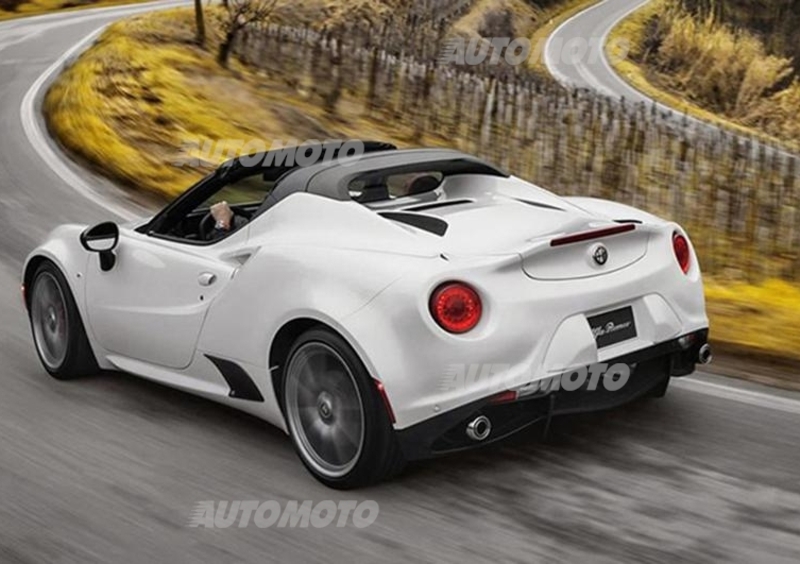 Alfa Romeo 4C in USA: la spider al NAIAS e la Coup&egrave; in showroom