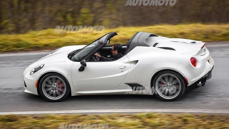 Alfa Romeo 4C in USA: la spider al NAIAS e la Coup&egrave; in showroom