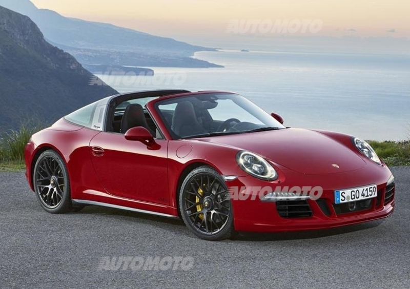 Porsche 911 Targa 4 GTS: spettacolare mix per il 50&deg;