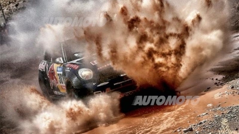 Dakar 2015, Tappa 11. Barreda (Honda) vince nelle moto, Al-Attiyah (Mini) nelle auto