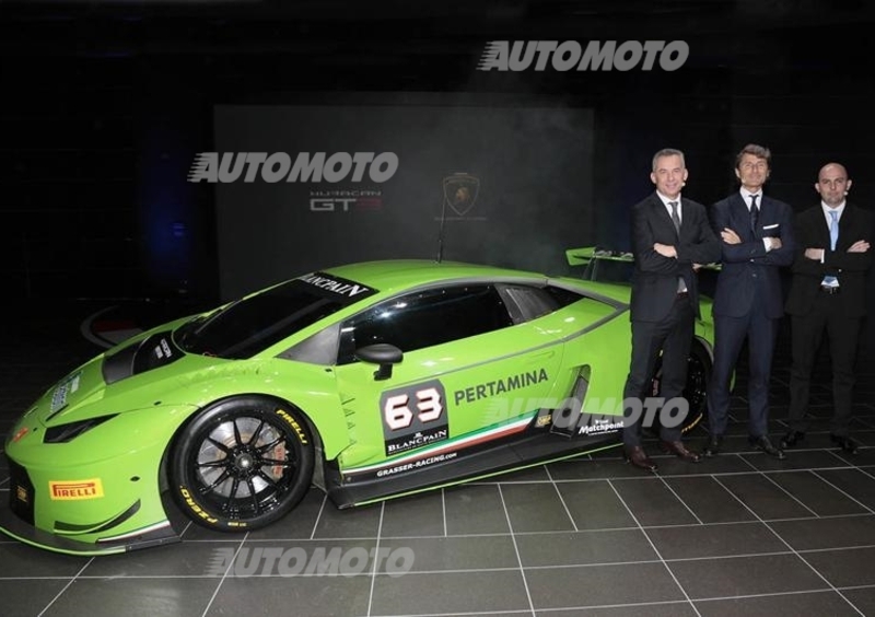 Ecco la nuova Lamborghini Hurac&aacute;n GT3 Blancpain Series