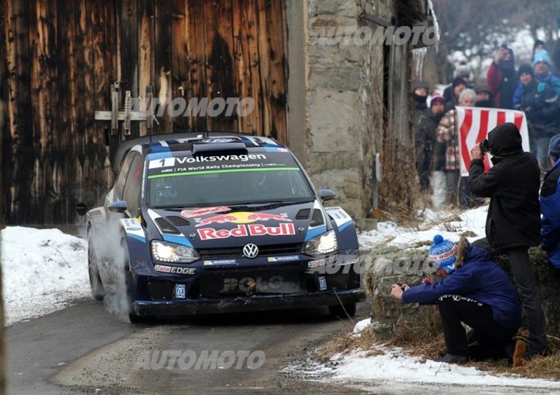 WRC Montecarlo: Volkswagen in fuga. Loeb &egrave; fuori dai giochi