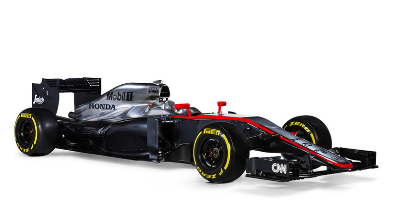 F1: McLaren-Honda MP4-30, la livrea &egrave; rimasta argento