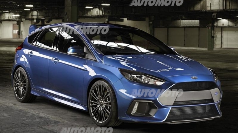 Nuova Ford Focus RS: oltre 315 CV e trazione integrale