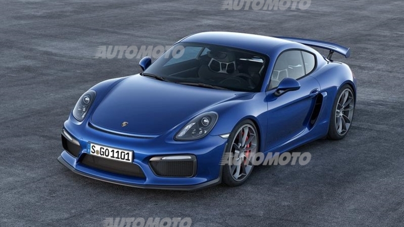 Porsche Cayman GT4: 385 CV e motore della 911 Carrera S