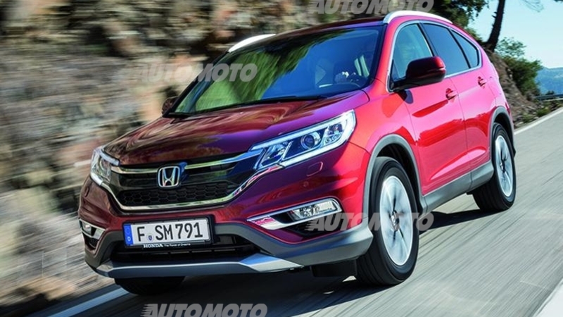 Honda CR-V restyling