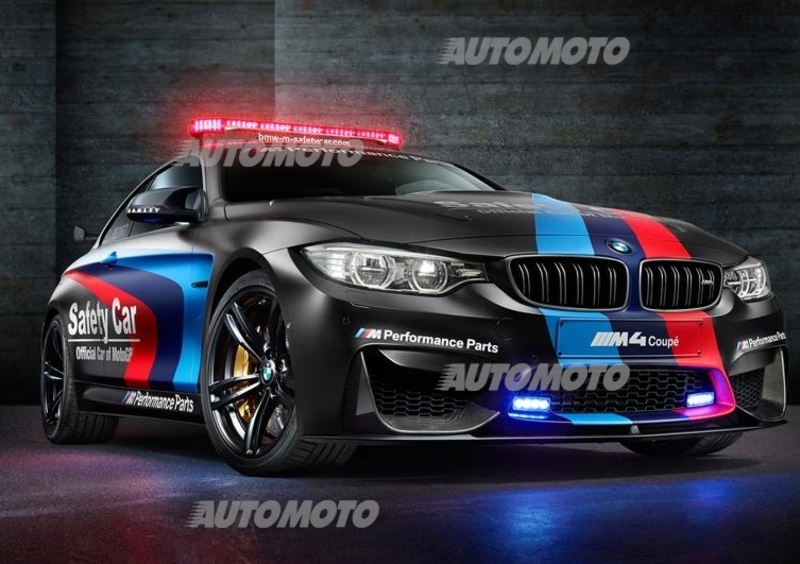 BMW M4 Coup&egrave;: ecco la Safety Car della MotoGP per la stagione 2015