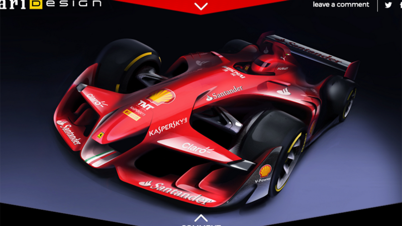 Ferrari F1 concept: la monoposto del futuro secondo il Cavallino