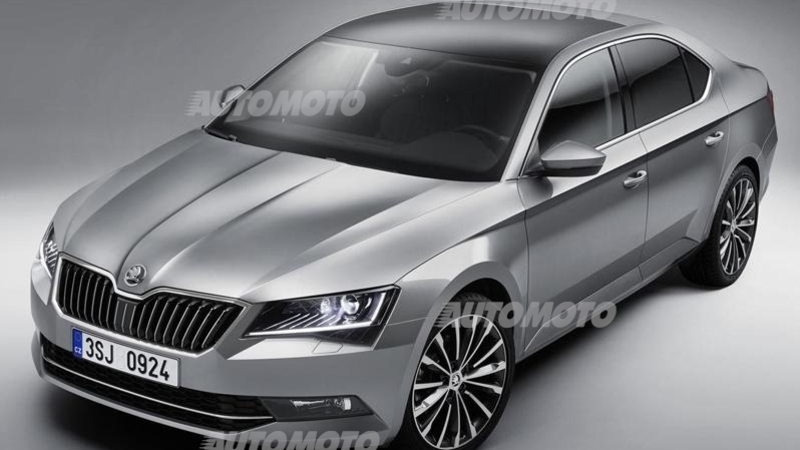 Nuova Skoda Superb: look tagliente e tanta tecnologia