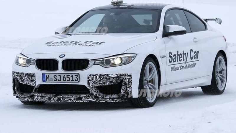 BMW M4 GTS: spyshot in Lapponia