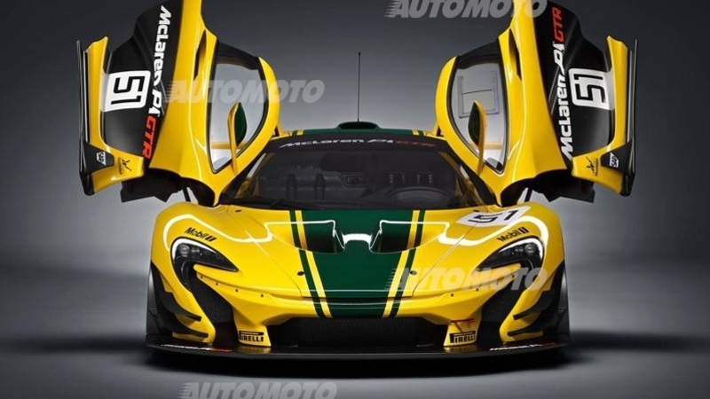 McLaren P1 GTR: ecco il mostro ibrido da 1.000 CV. Ma solo per la pista