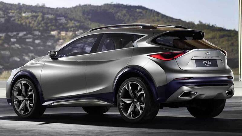 Infiniti QX30 concept: la prima immagine