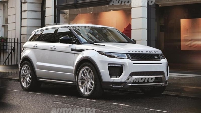 Range Rover Evoque restyling: muso pi&ugrave; aggressivo e nuovi motori