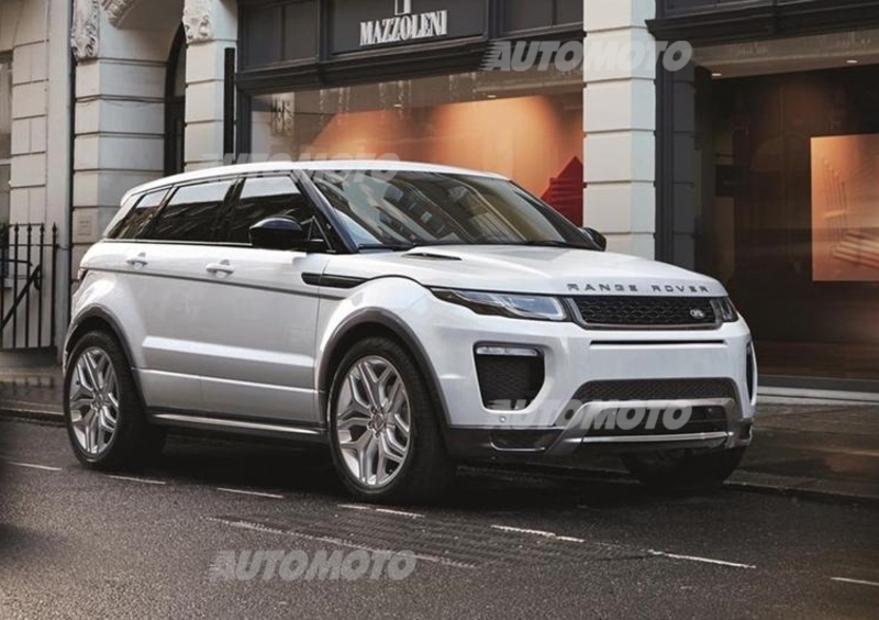 Range Rover Evoque restyling: muso pi&ugrave; aggressivo e nuovi motori