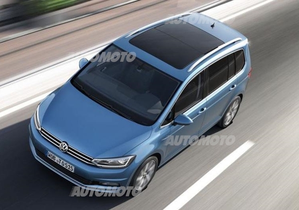 Nuova Volkswagen Touran: la sette posti cresce di 13 cm