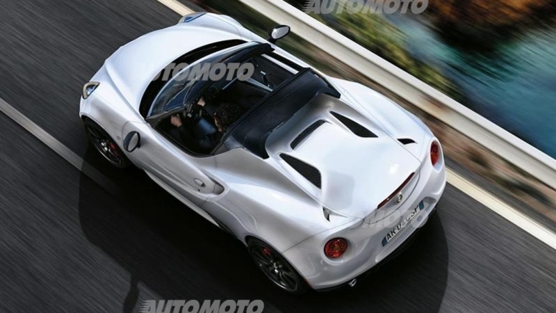 Alfa Romeo 4C Spider: a Ginevra debutta la versione europea