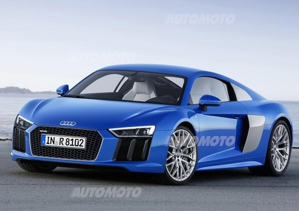 Nuova Audi R8, rabbiosa con 600 cavalli