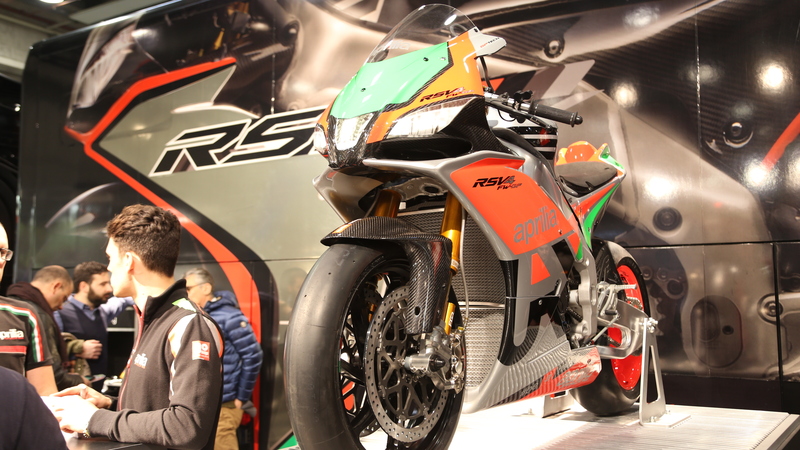 Moto Guzzi e Aprilia al Motor Bike Expo