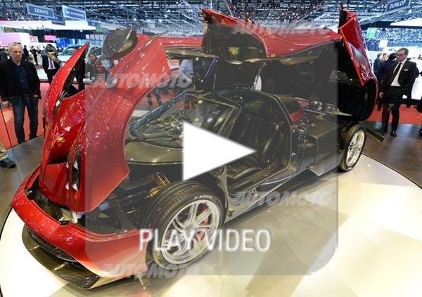 Pagani al Salone di Ginevra 2015