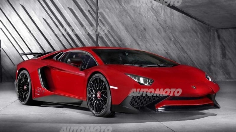 Lamborghini Aventador SuperVeloce con il V12 da 750 CV