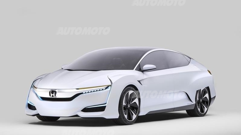 Honda FCV Concept: motore elettrico fuell-cell