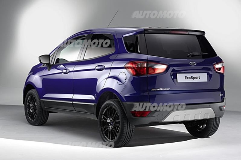 Ford EcoSport, &egrave; gi&agrave; tempo di restyling: sparisce la ruota di scorta esterna