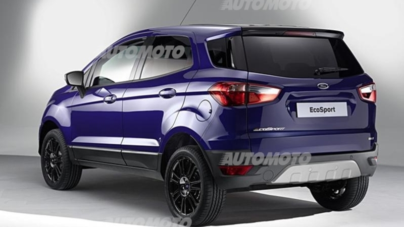 Ford EcoSport, &egrave; gi&agrave; tempo di restyling: sparisce la ruota di scorta esterna