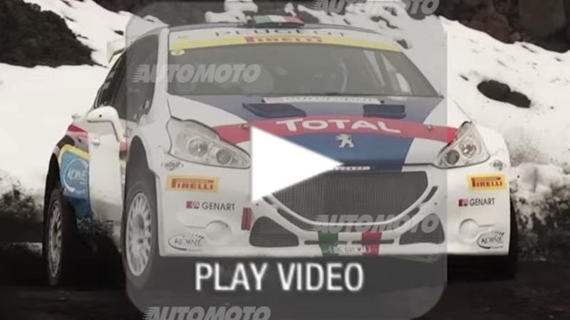 Peugeot 208 T16: Andreucci sfida il magma dell&#039;Etna [Video]