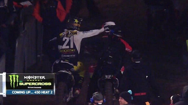 Supercross: Anderson colpisce Friese