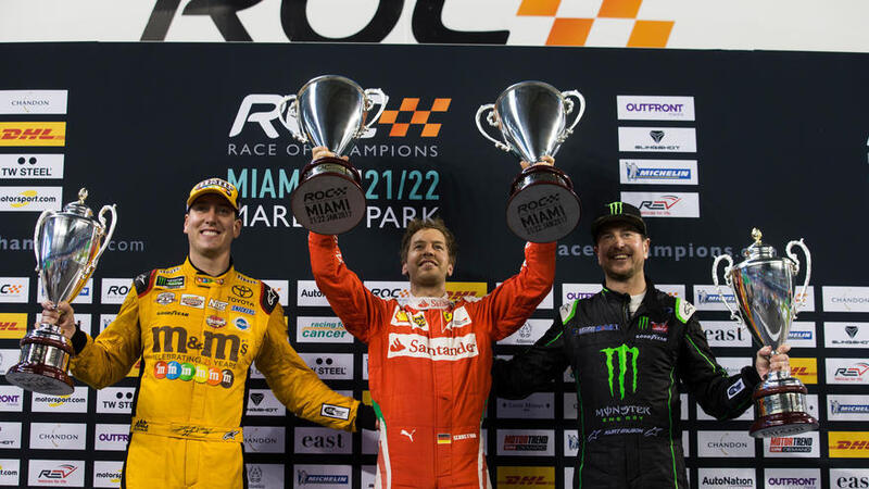 Race of Champions 2017: Vettel vince la Nations Cup... da solo