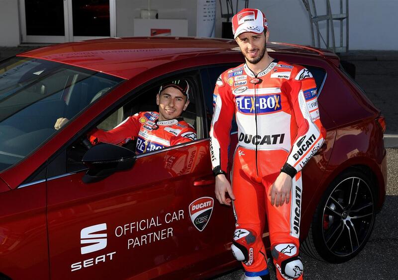 Seat Leon Cupra, auto ufficiale Ducati MotoGP 2017