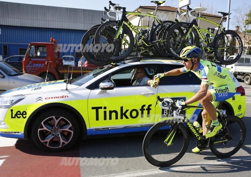 Citro&euml;n partner della squadra di ciclismo Tinkoff-Saxo