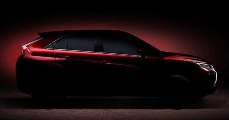 Mitsubishi, il teaser del SUV compatto. Arriva a Ginevra