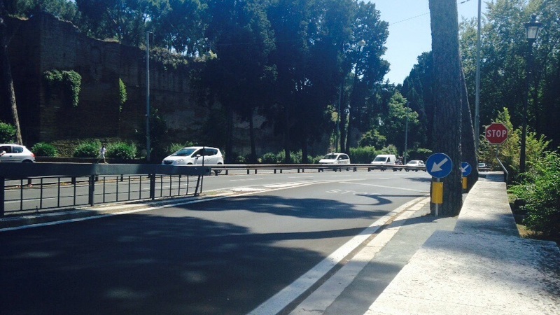 Roma: il Muro Torto sicuro anche per le due ruote