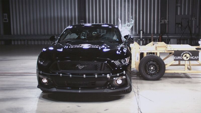 Ford Mustang, solo 2 stelle per Euro NCAP [Video]