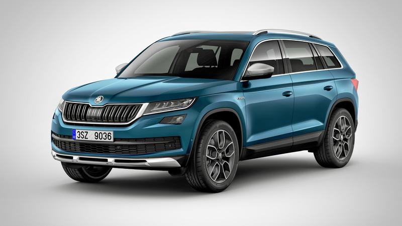 Skoda Kodiaq, al Salone di Ginevra 2017 debutto per l&rsquo;allestimento Scout